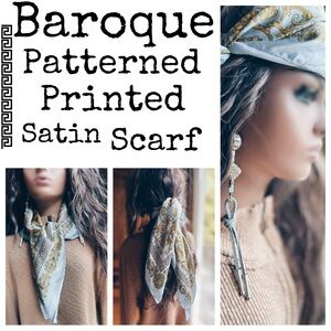 Scarf Baroque Pattern